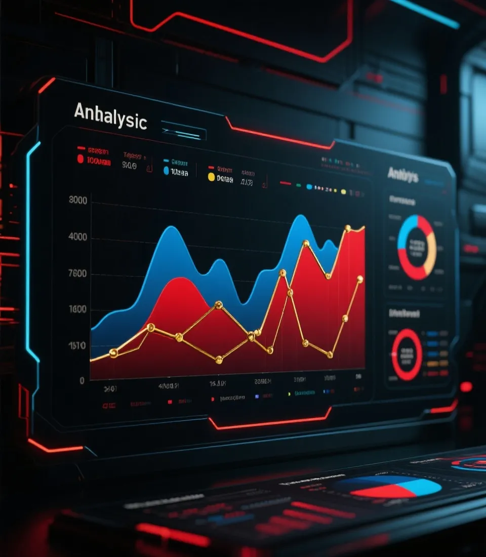 數據分析與走勢圖示意