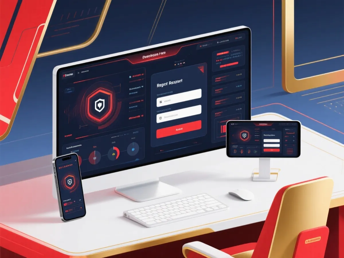 官方註冊平台入口示意圖